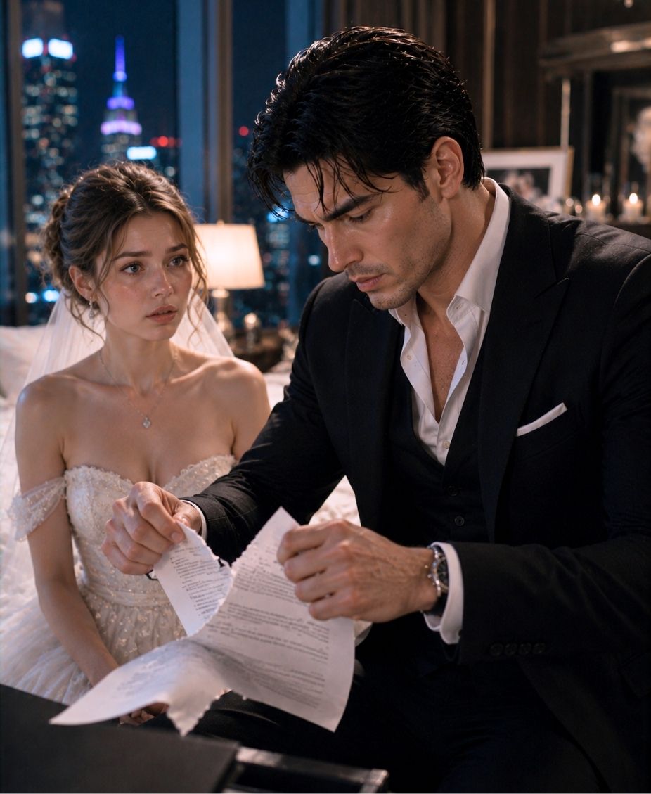 She Signed the Cold CEO’s Marriage Contract to Save Her Mother—He Tore It Up on Their Wedding Night