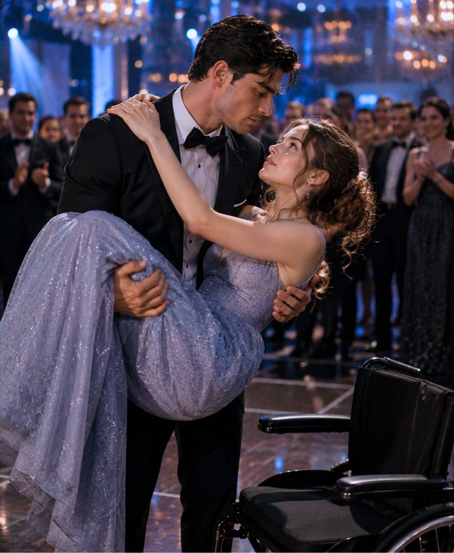 No One Invited the Girl in a Wheelchair to Dance—Then the Billionaire Took Her Hand