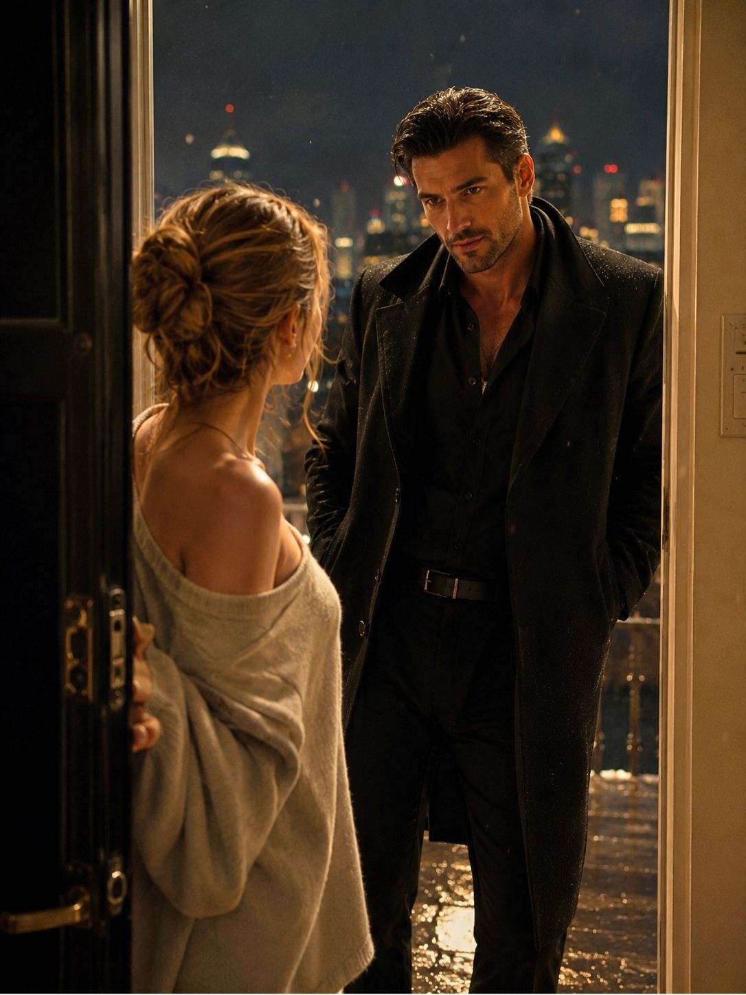 His Secretary Spent Every New Year’s Eve Alone—Until the Mafia Boss Showed Up at Her Door at Midnight