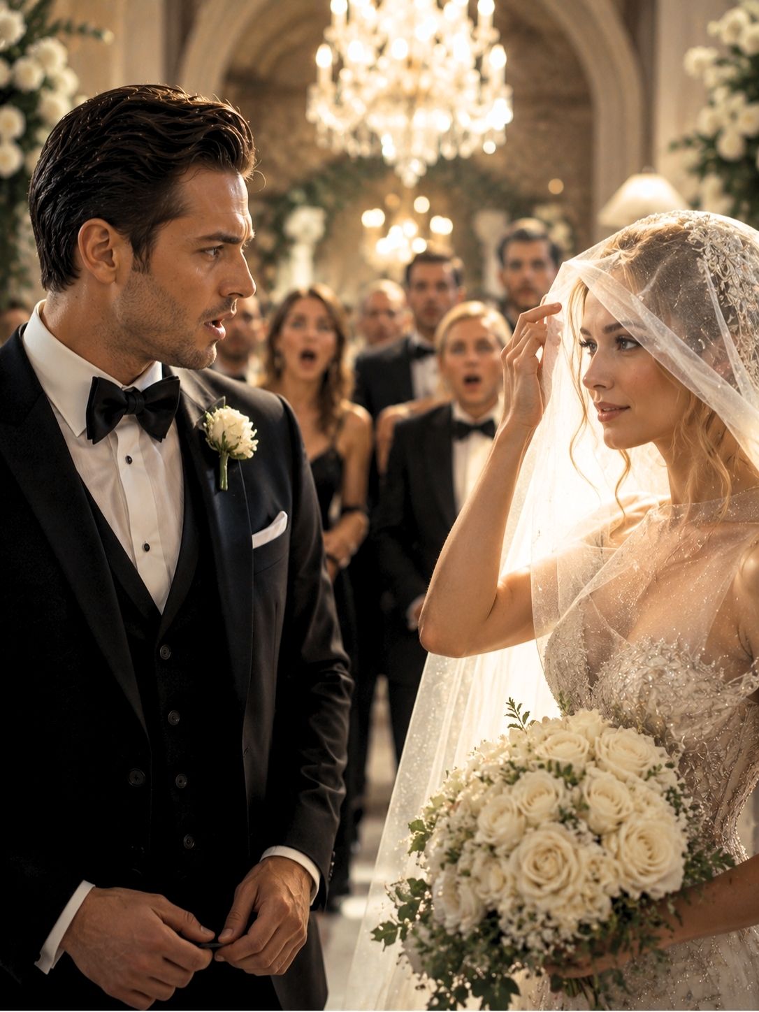 The Billionaire Married the “Ugly” Woman for a Bet—Then She Lifted Her Veil and Stunned the Entire Church