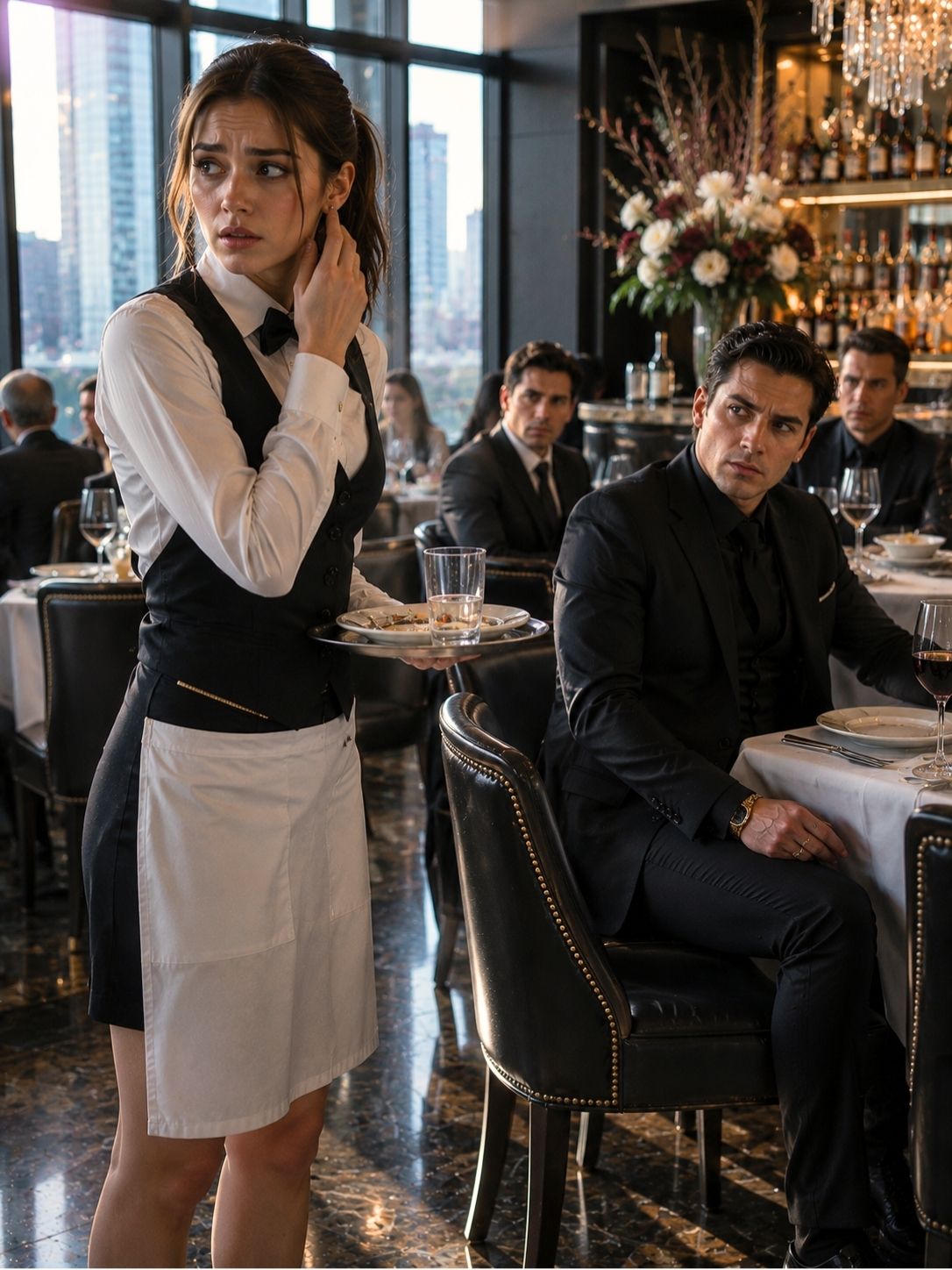 She Tapped Her Ear for Help at Luciano’s—The Mafia Boss Immediately Knew She Was in Trouble