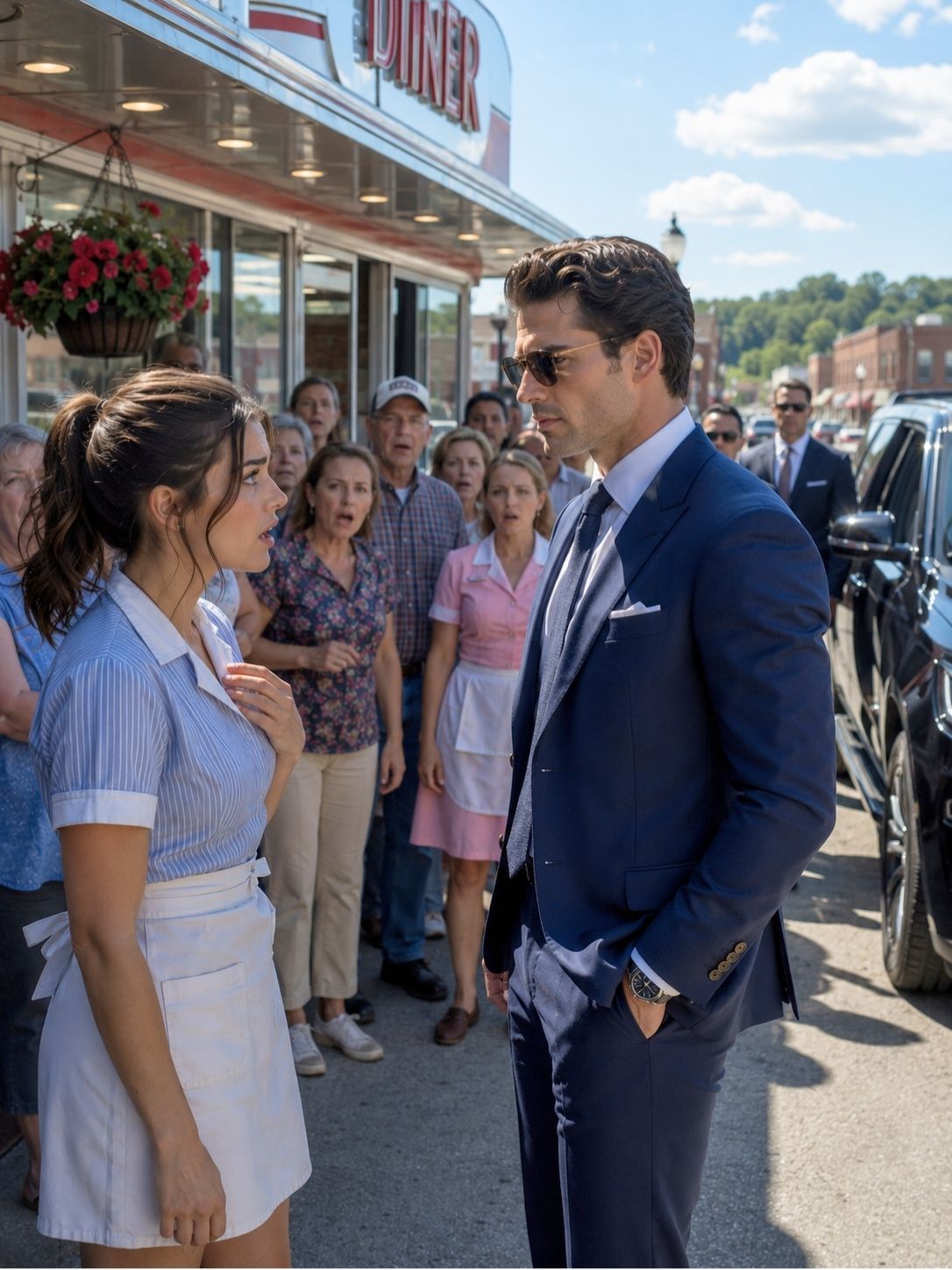 The Billionaire Washed Dishes at Her Diner for Months—Then the Entire Town Learned Who He Really Was