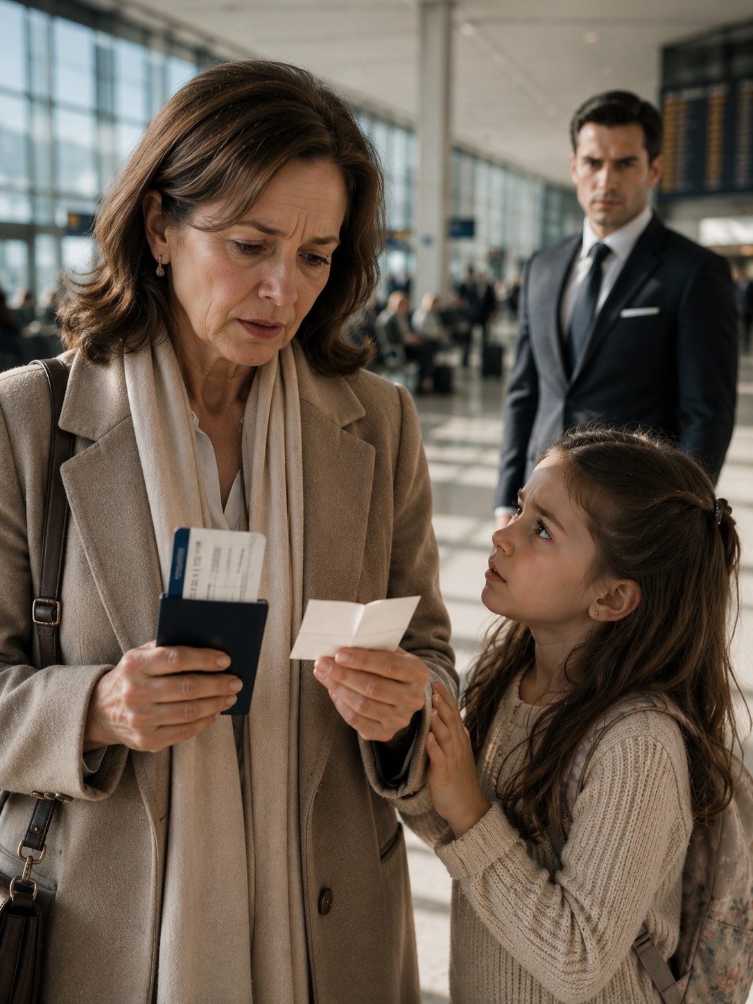 My Billionaire Son Bought Me a One-Way Ticket to France—Then My 8-Year-Old Niece Slipped Me a Note That Said, “Run.”