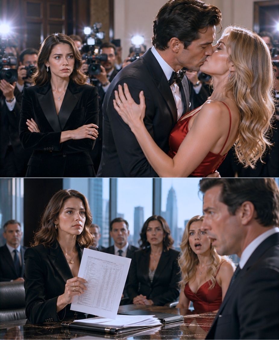 My Husband Kissed His Mistress in Front of 200 Cameras—Then I Exposed Who Really Owned His Fortune