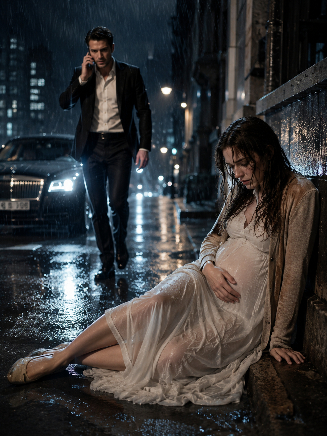 He Divorced Her to Save Her—Then the Mafia Boss Found His Pregnant Ex Starving in the Rain After His Own Empire Sold Her to Die