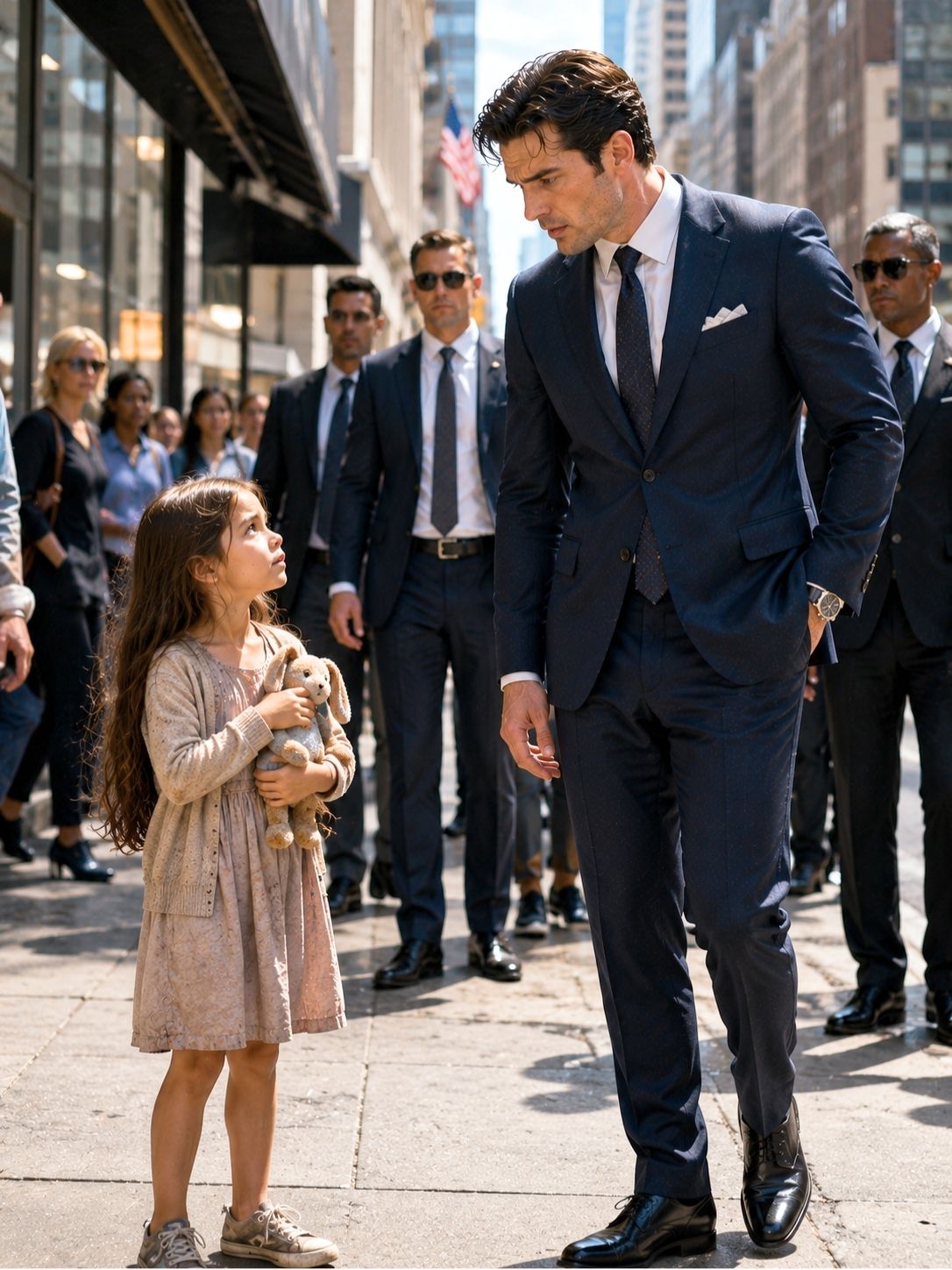 A Little Girl Stopped a Billionaire on a Busy Sidewalk—And Asked for One Thing He Never Expected
