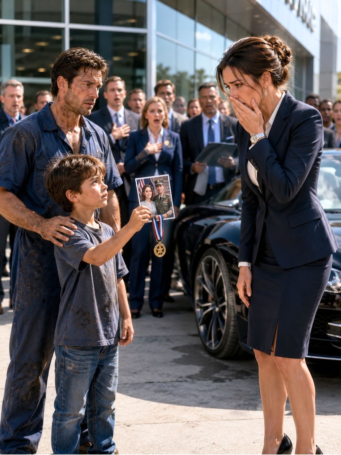 The CEO Mocked the Single-Dad Mechanic—Then Her Son Revealed the Truth