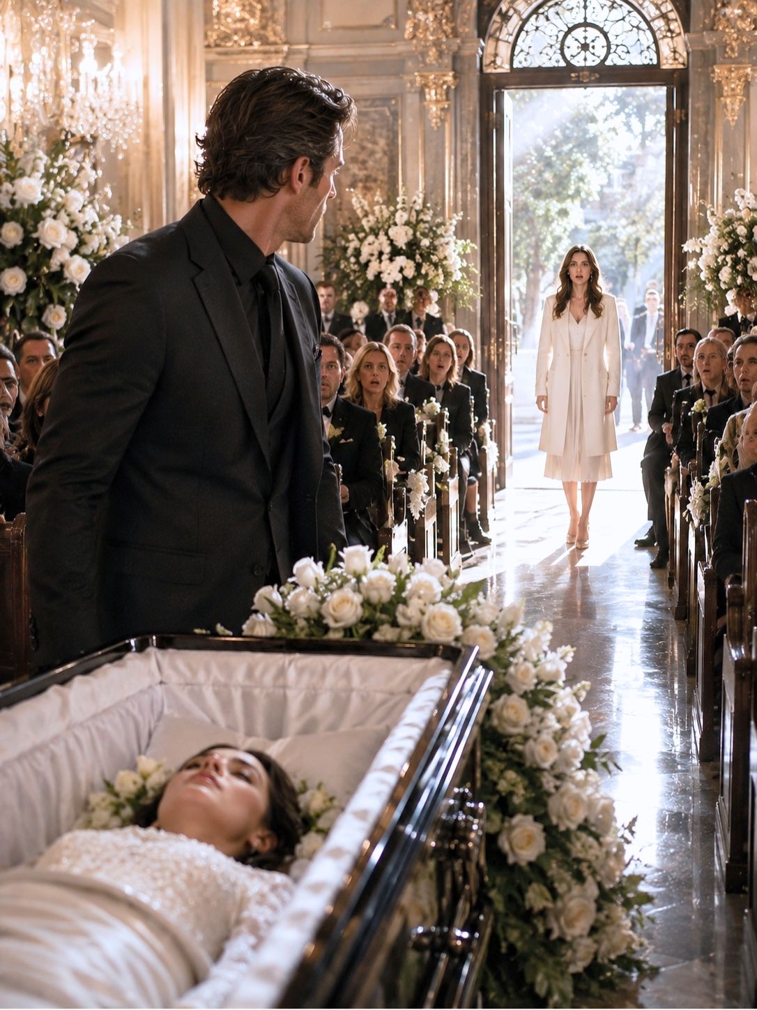 The Mafia Boss Buried the Woman He Loved—Then She Walked Into Her Own Funeral