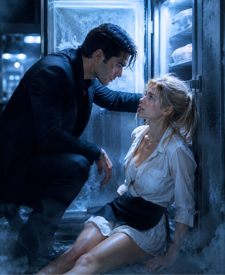 The Freezer Door That Shattered Her World — Until the Mafia Boss She Saved Became the Man Who Protected Her