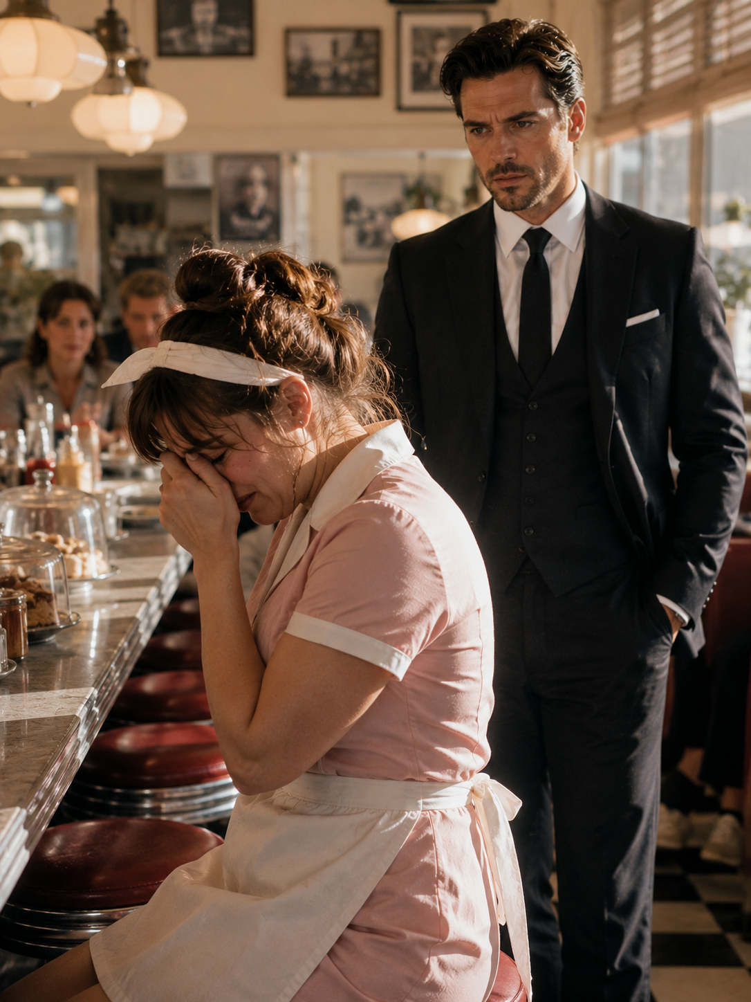 The Waitress Didn’t Know the Quiet Customer Was the Billionaire Who Ruined Her Life
