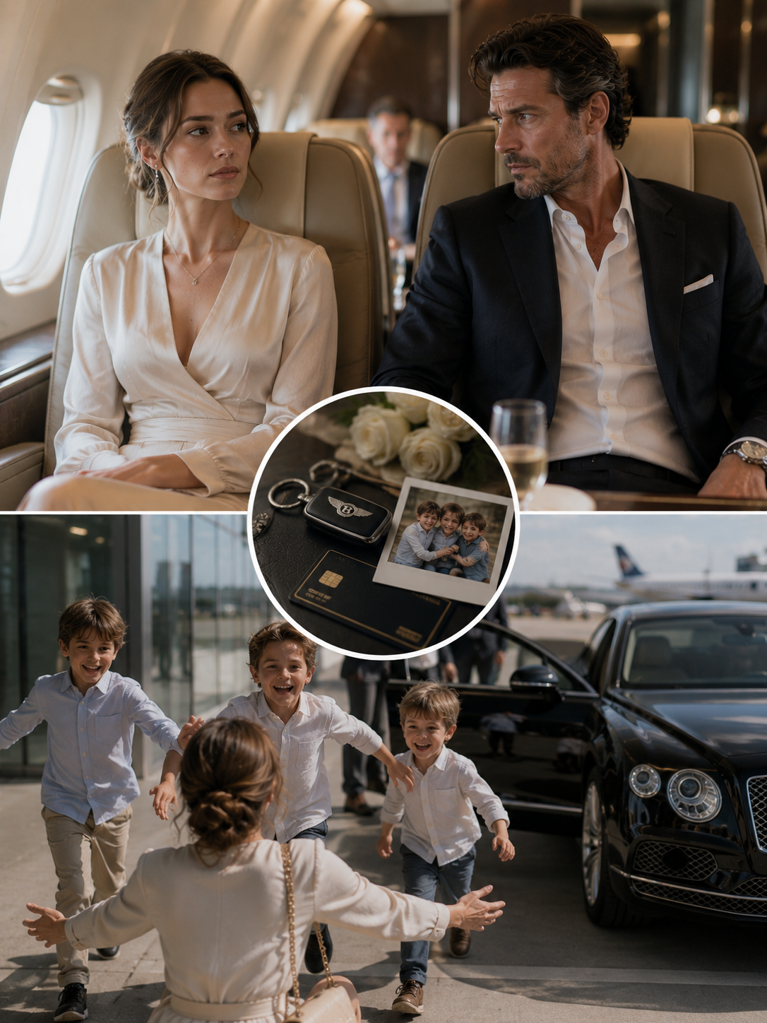 My Billionaire Ex-Husband Sat Beside Me to Humiliate Me—Then Three Little Boys Ran Toward Me Calling, “Mom!”