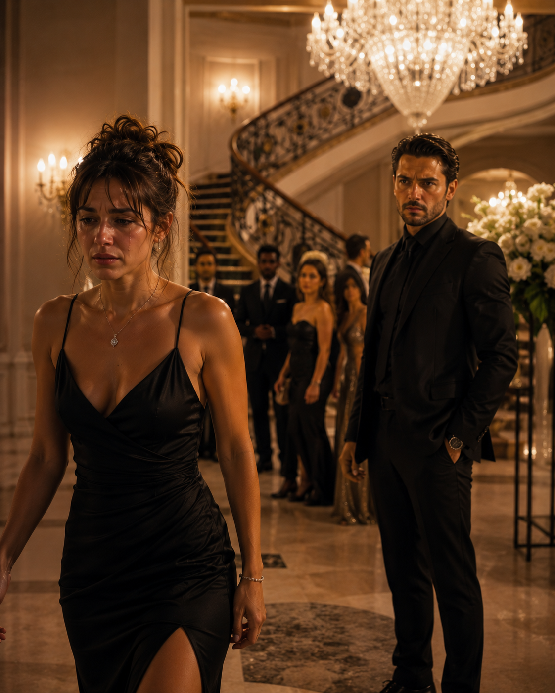 “You’ve Hurt Me for the Last Time…” — The Broken Wife Walked Away, Never Knowing the Mafia Boss Witnessed It All