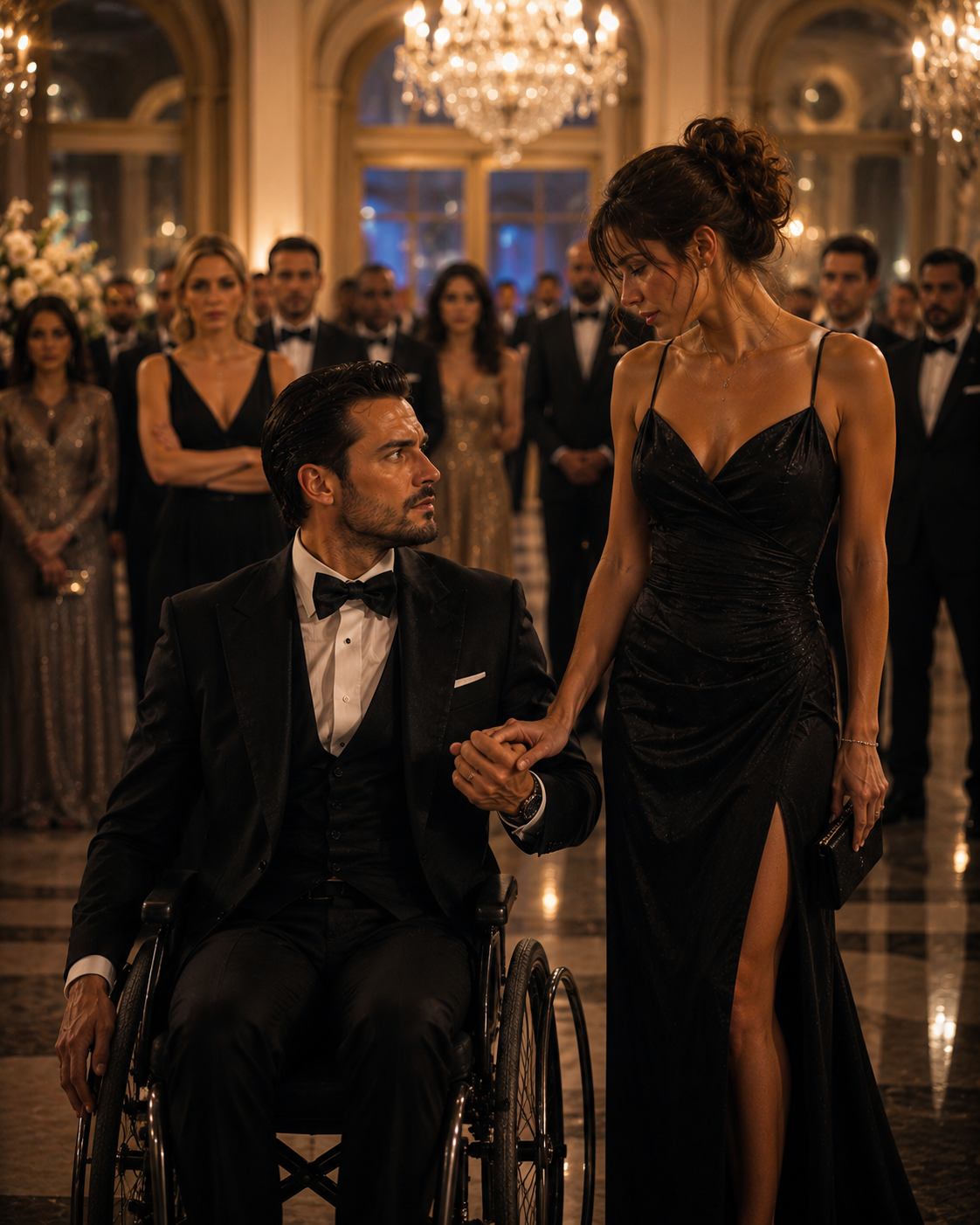Rejected in His Wheelchair Before the World’s Elite, the Billionaire Mafia Heir Marries a Stranger—Then She Becomes His Enemies’ Greatest Fear