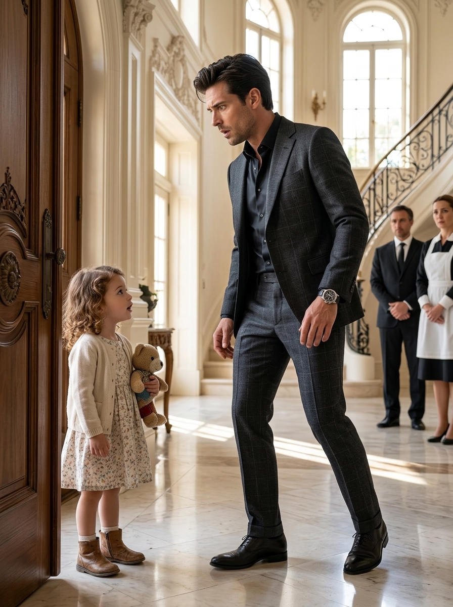 The Mafia Boss Went Silent When a Little Girl Appeared at His Door and Said, “MY MOM COULDN’T COME TODAY…”