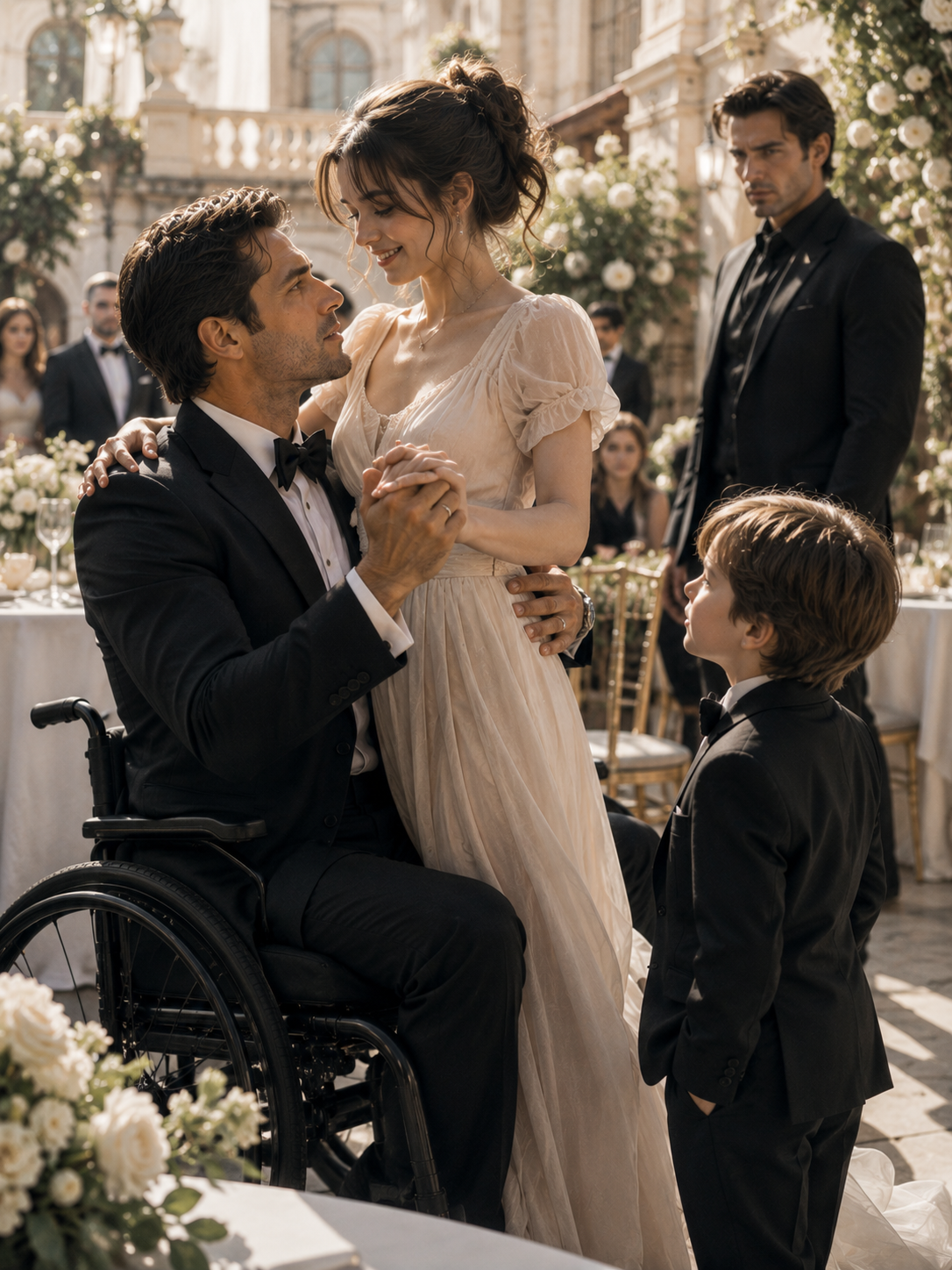 A Shy Waitress Asked a Wheelchair Mafia Boss to Dance at a Wedding—And When His Brother Used Her Little Boy to Break Him, He Gave Up an Empire to Become the Family She Never Thought She Deserved