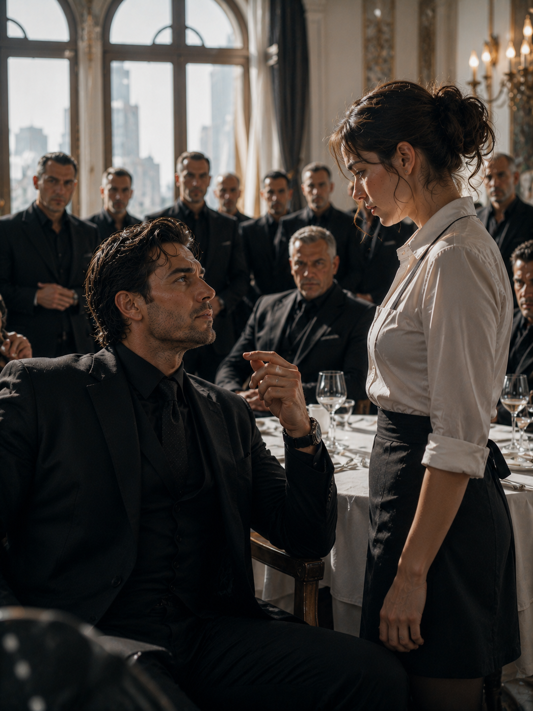 Everyone Laughed at the Waitress—Until the Mafia Boss Asked Her One Question and Her Answer Made Chicago Bow