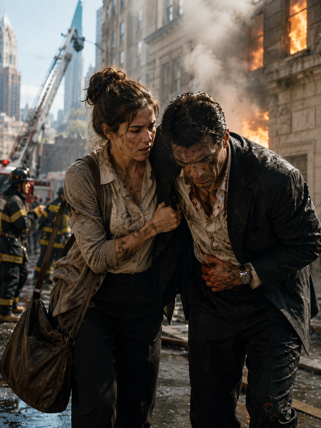Dragging a Bleeding Stranger From a Burning Manhattan Building, She Never Knew He Was the Mafia Boss Who Would Guard Her Door, Involve Her in His War, and Swear He’d Die Rather Than Lose Her