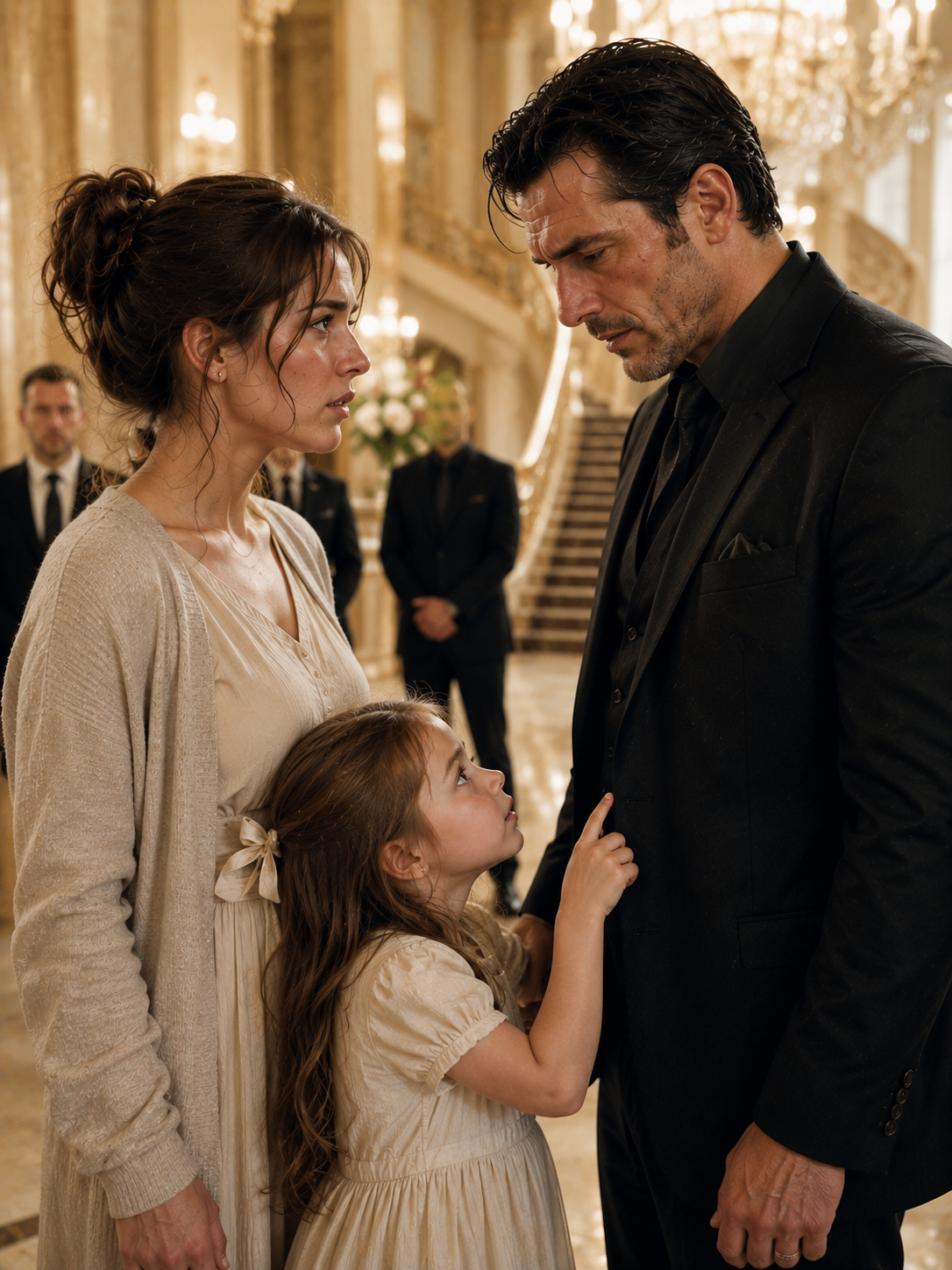A Little Girl Whispered to the Feared Mafia Boss, “I Think You’re My Daddy”—Then He Saw the Woman He Had Abandoned, Went Pale, and Risked Everything to Save the Family He Never Knew
