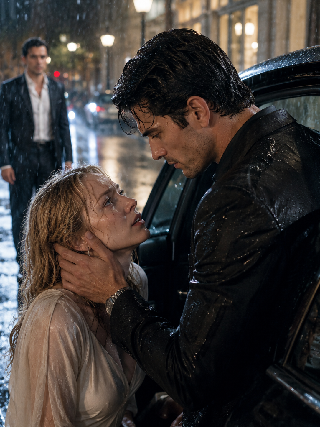 My Husband Left Me Crying in the Rain—Then the Most Feared Mafia Boss Took Me Into His Car and Changed My Life Forever