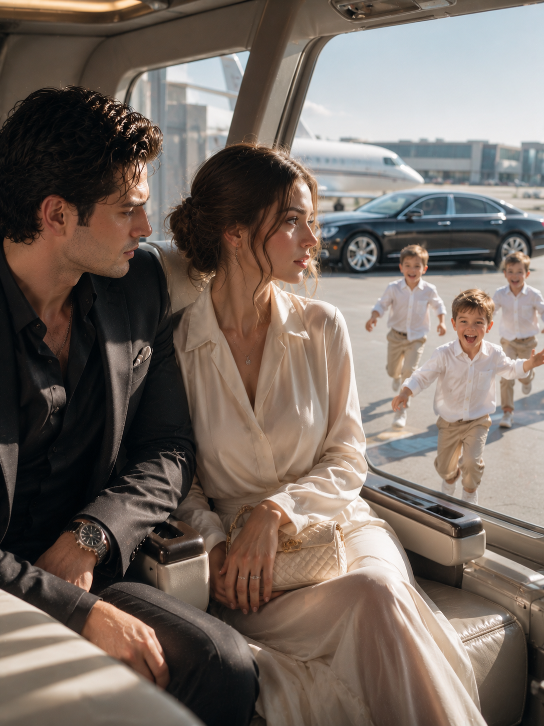 The Billionaire Who Broke My Heart Laughed at Me on a Flight—Until Three Boys Called Me “Mom” in Front of Him