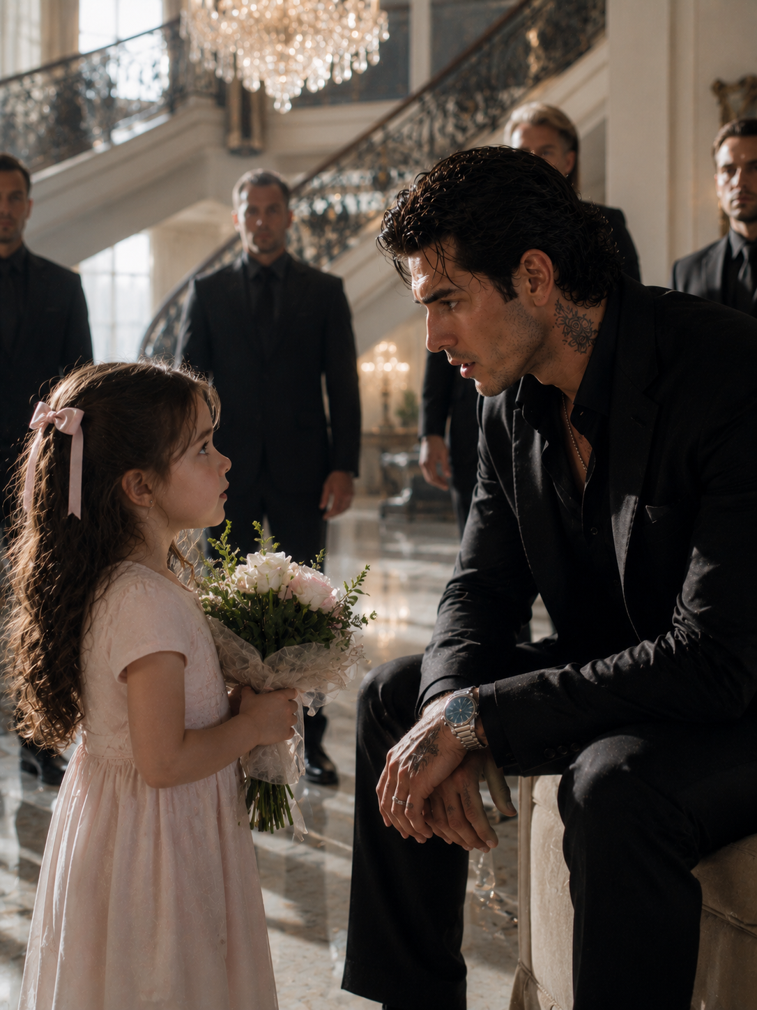 The Mafia Boss Froze When a Little Girl Appeared at His Door and Said, “My Mom Sent Me Instead”