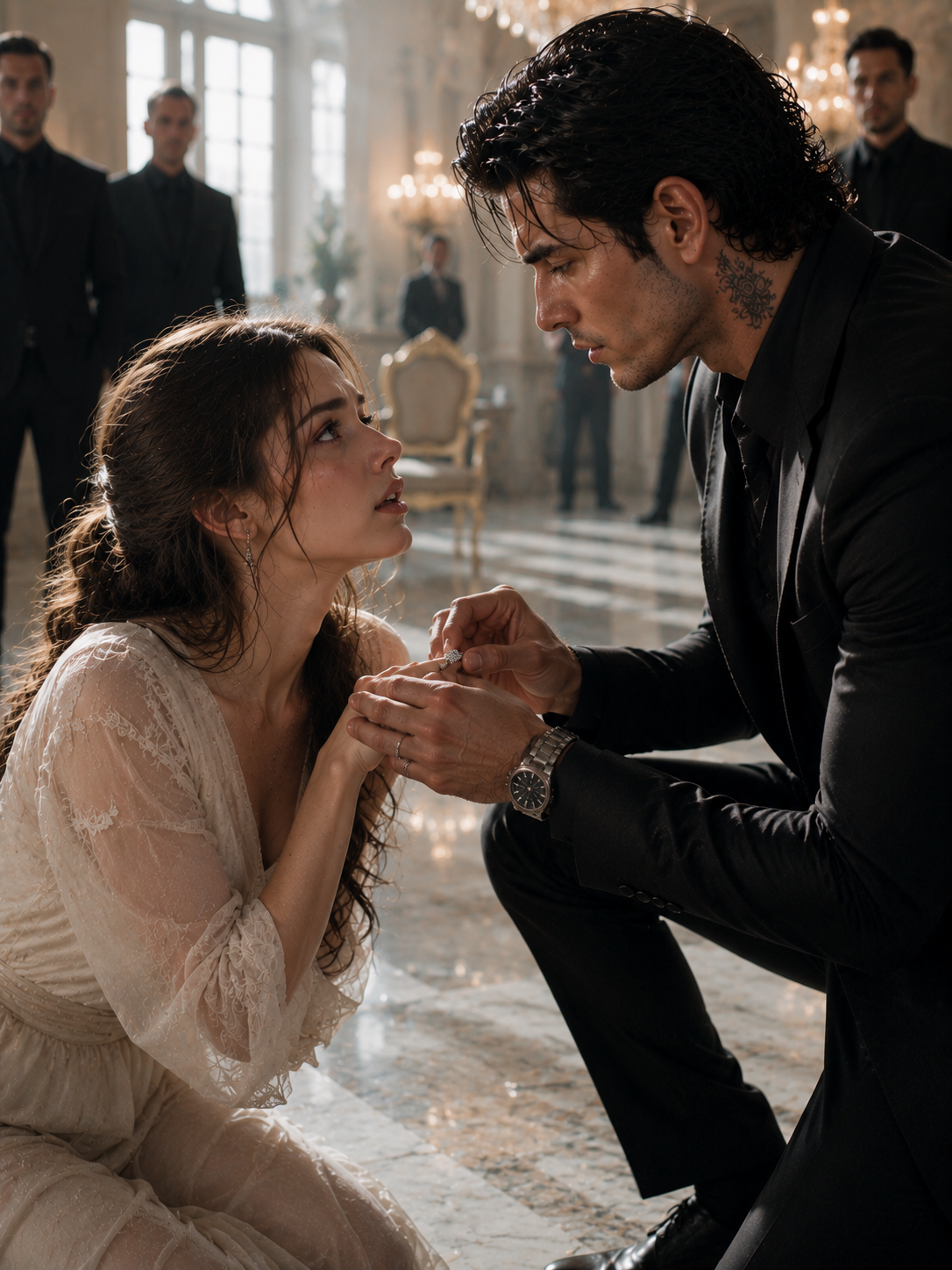 She Begged for Mercy on Her Knees—But the Mafia Boss Slipped a Ring on Her Finger and Claimed Her as His Fiancée