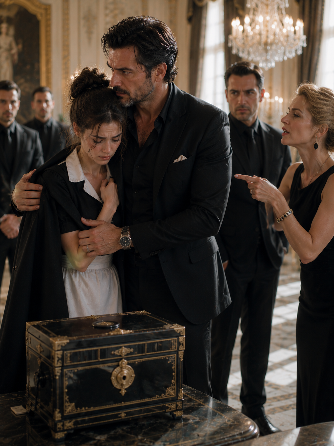 They Mocked the Poor Maid Who Solved the Mafia King’s Impossible Lockbox—Until He Chose Her Over Everyone Else