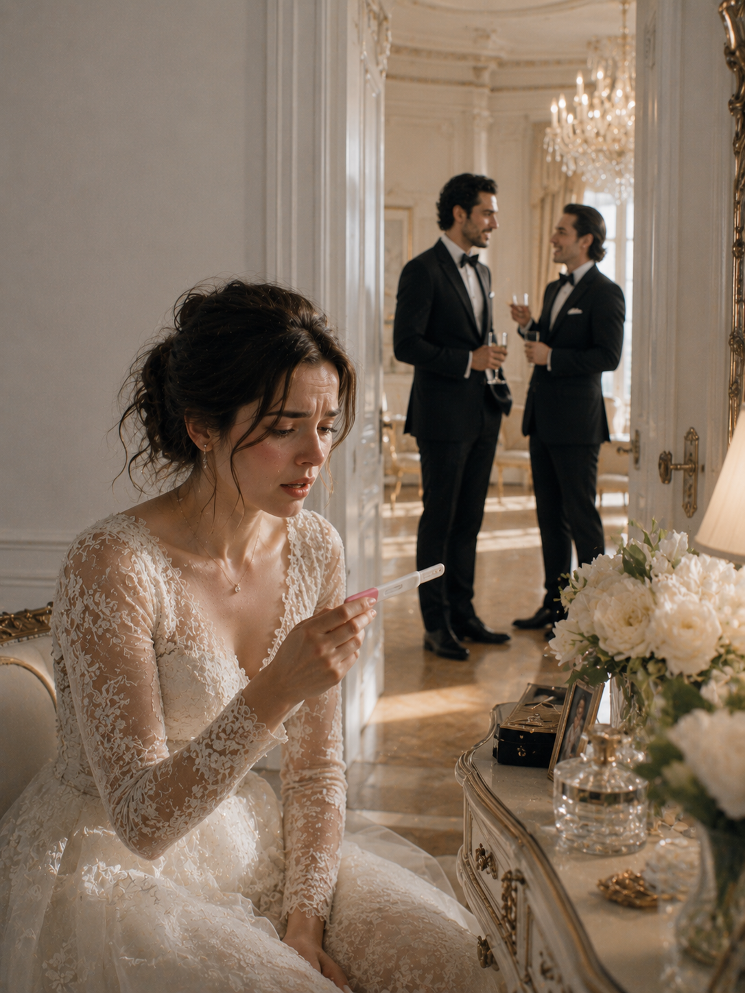 The Bride Found a Positive Pregnancy Test at Dawn—Then Overheard the Groom’s Cruel Laughter Before the Wedding