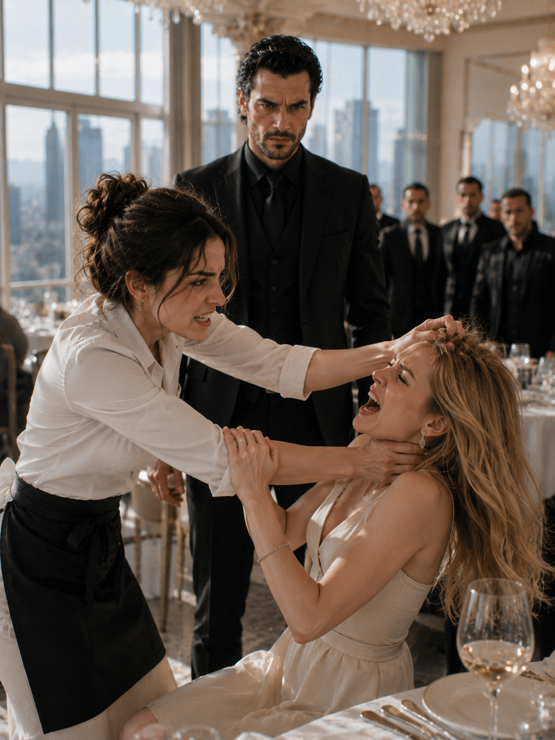 The Waitress Attacked the Mafia Boss’s Fiancée—Then He Said Four Words That Shocked New York