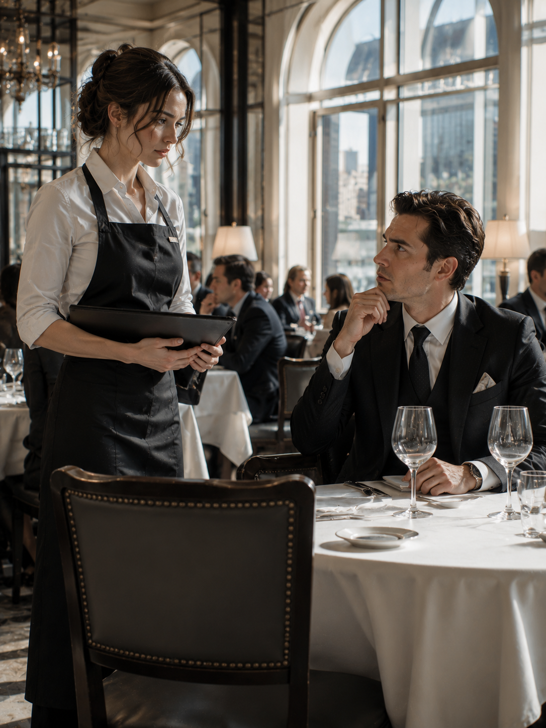 No Waitress Could Please the Billionaire—Then the Quiet One Looked at the Empty Chair