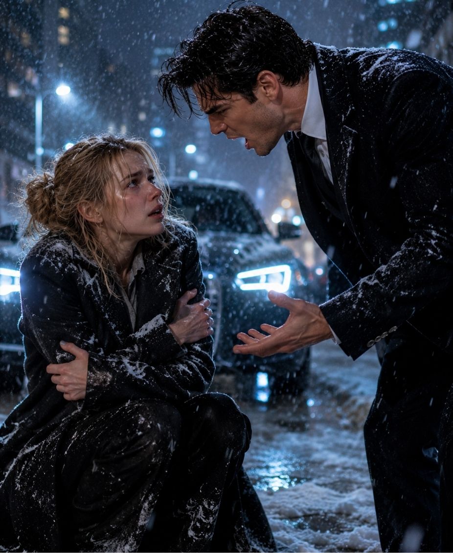 She spent four hours freezing in the snow outside his warehouse on Christmas Eve because one of his men forgot her — and when Mafia Boss finally found her and exploded with a rage