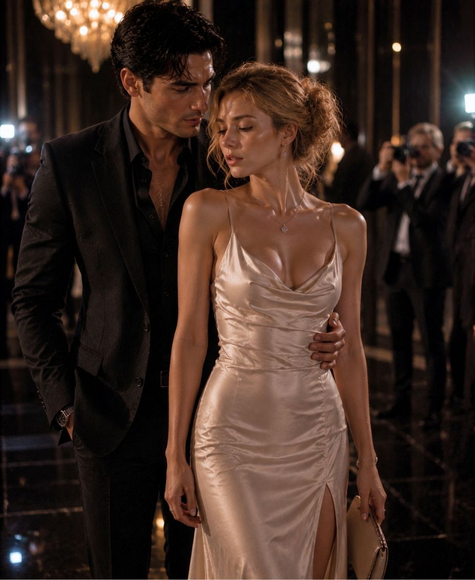 She borrowed a stranger for five minutes to survive a ballroom full of people who had decided she was already guilty