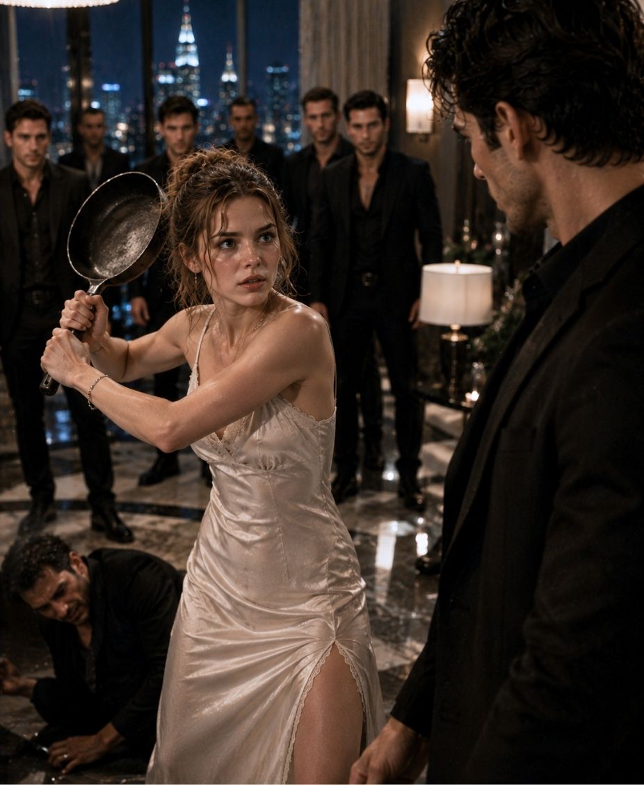 She Grabbed a Frying Pan To a Mafia Boss Fight. By Morning, Everyone Was Talking About Her.