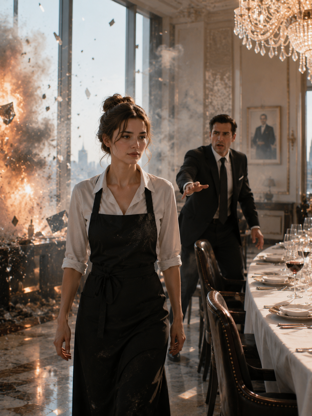 Everyone Flinched at the Explosion—She Didn’t, and the Truth Hit the Mafia Boss Harder Than the Blast