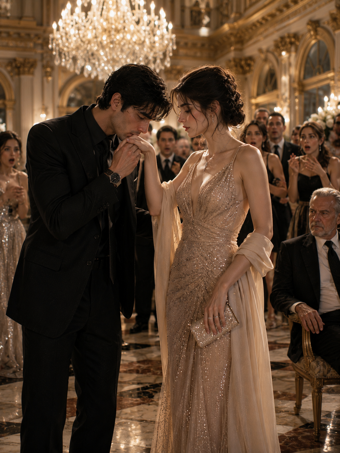 They Laughed When She Walked In Alone—Then the Mafia King Kissed Her Before Them All