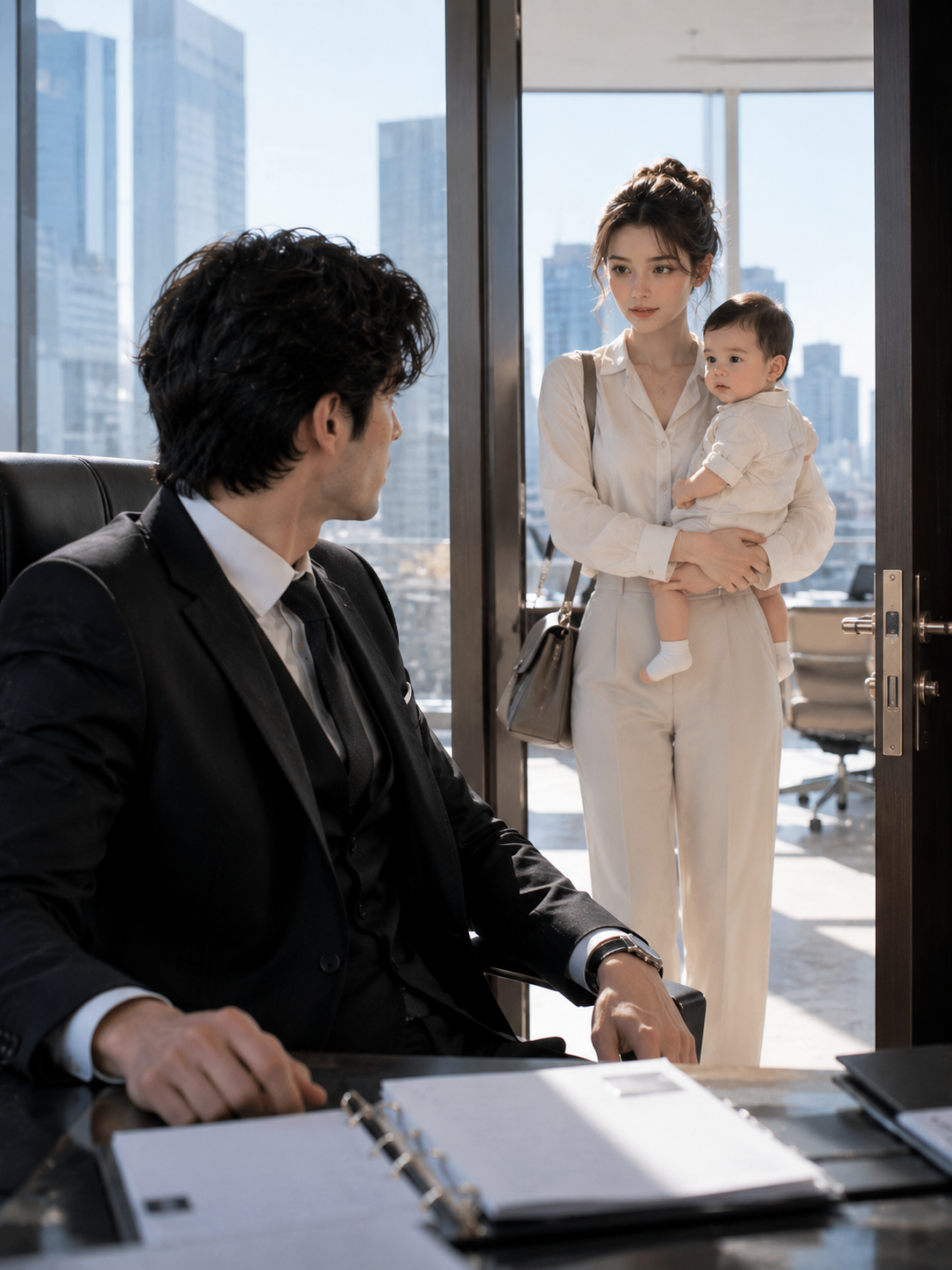 The Billionaire Swore He’d Never Have Children—Then His One-Night Stand Walked In Holding a Baby