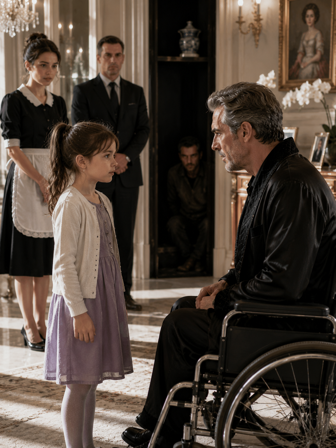 The Maid Sent Her Daughter Instead—And the Millionaire in the Wheelchair Finally Felt Seen
