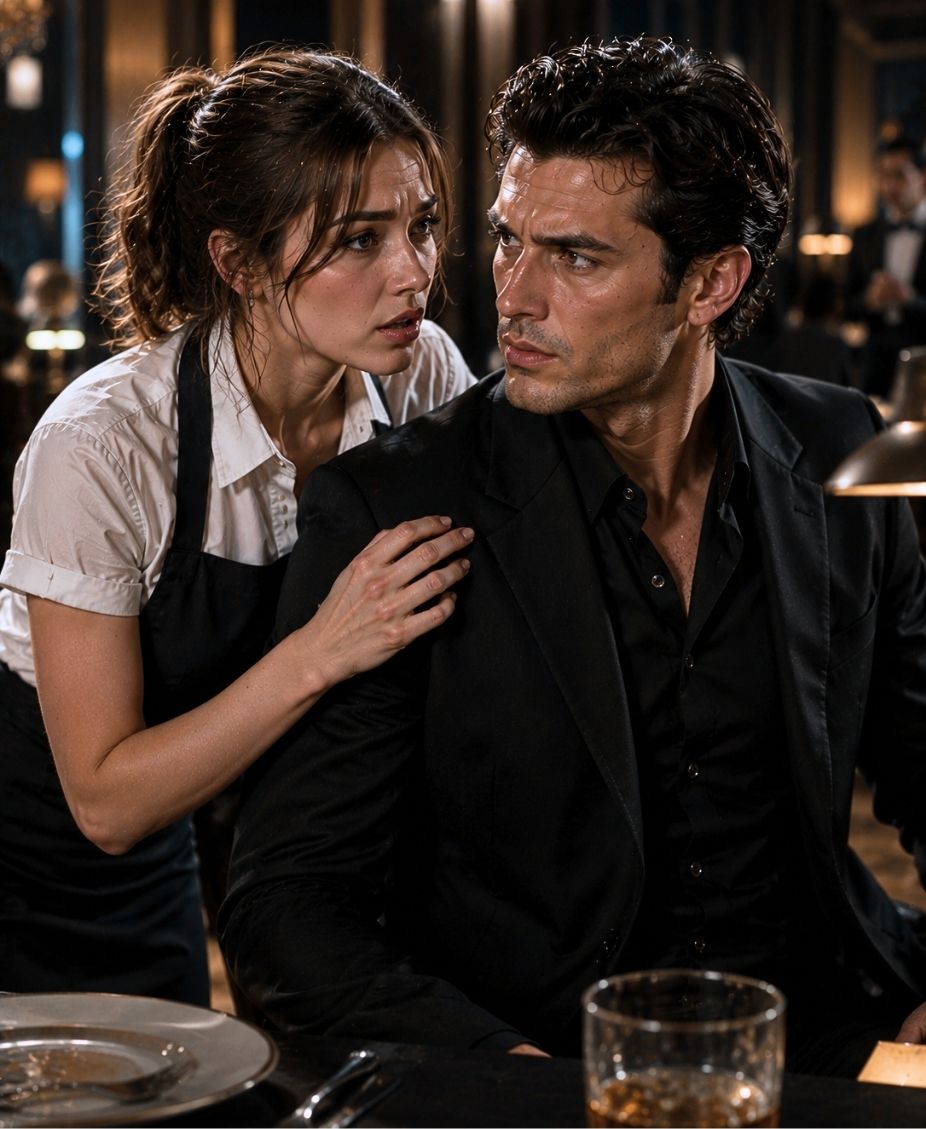“Keep Still,” The Shy Waitress Whispered — The Mafia Boss Had No Idea a Deadly Betrayal Was Coming