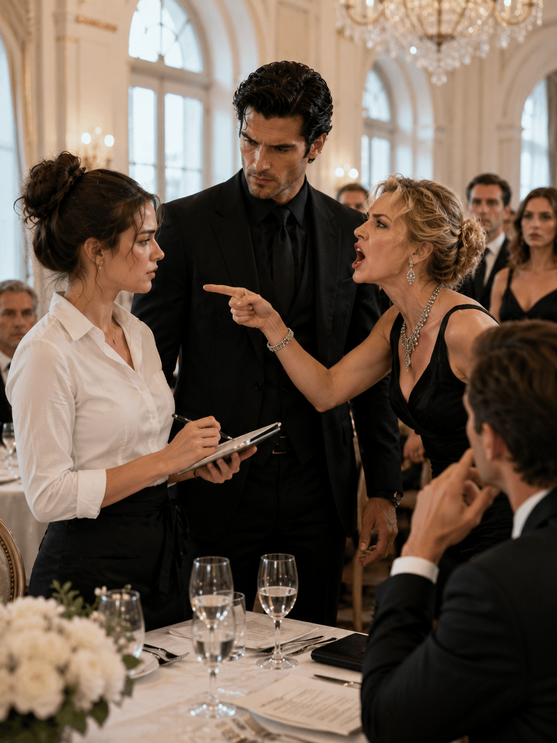She Can’t Even Read the Menu!”—Then the Waitress Answered in Fluent French and Silenced the Mafia Boss