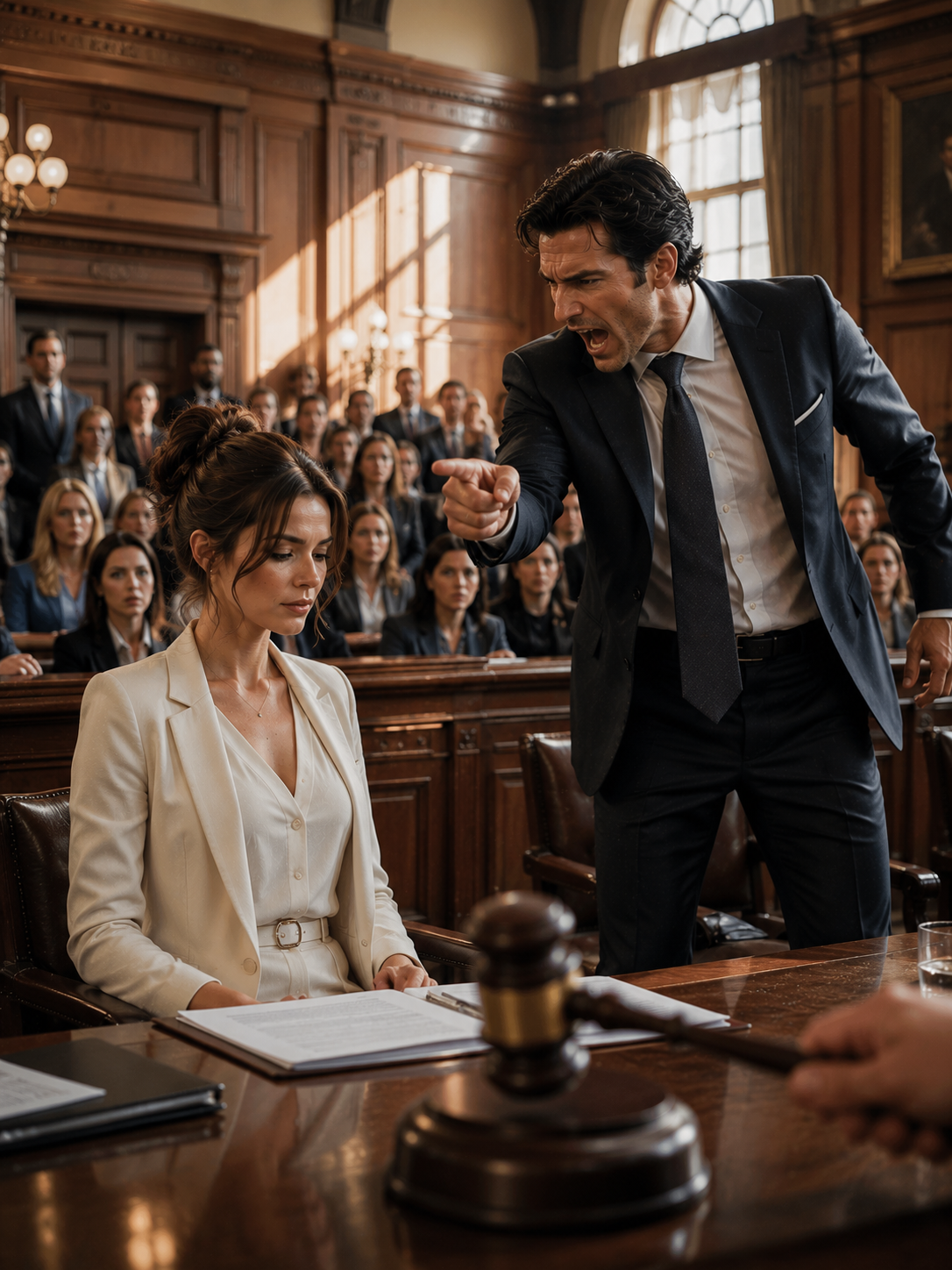 Everyone Came to Watch a Billionaire Humiliate His Quiet Wife—Until the Judge Gave Her His Entire Empire