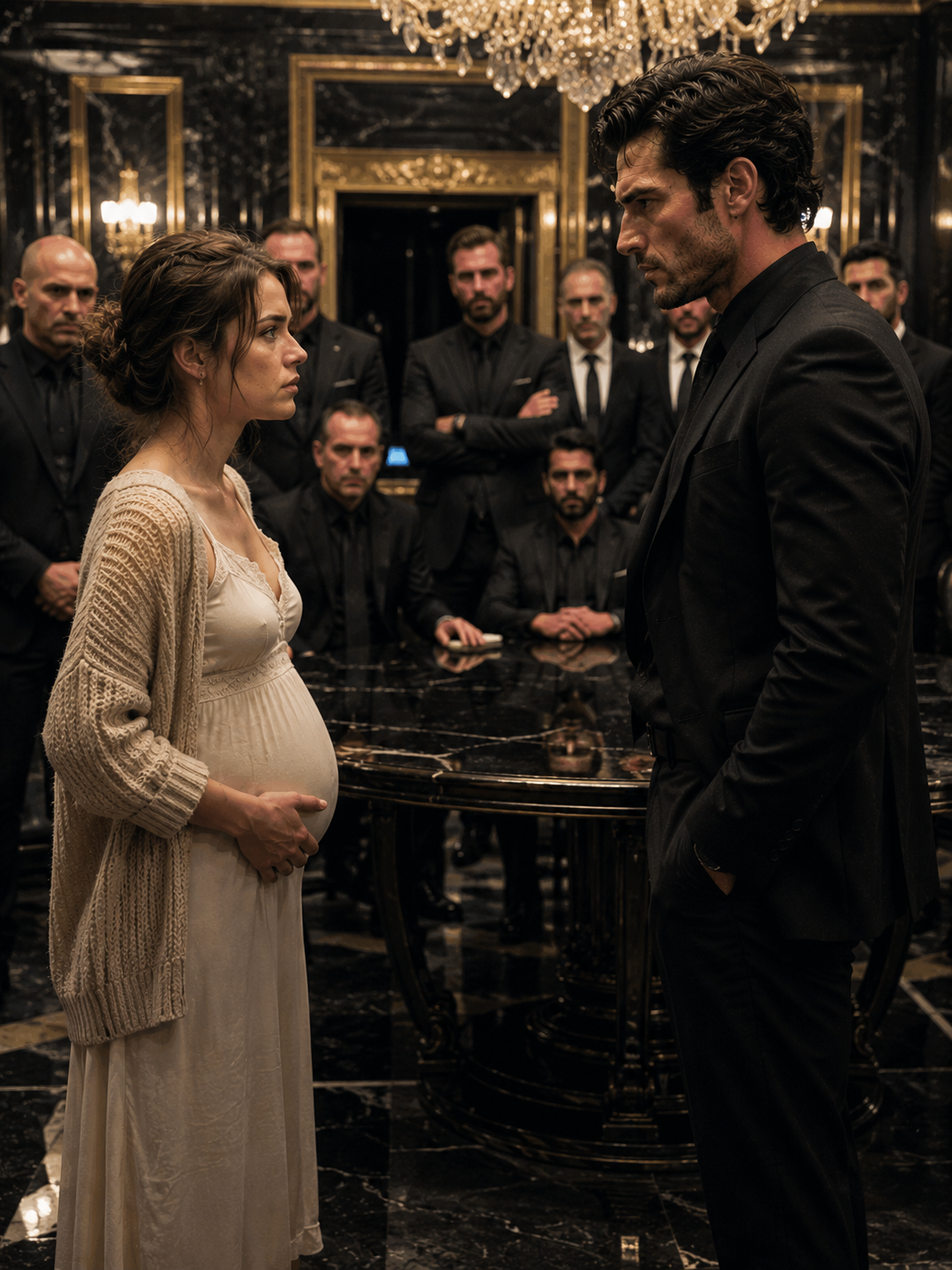 The Mafia Boss Demanded to Know Who Got Her Pregnant and Her Answer Made Every Man in the Room Stop Breathing