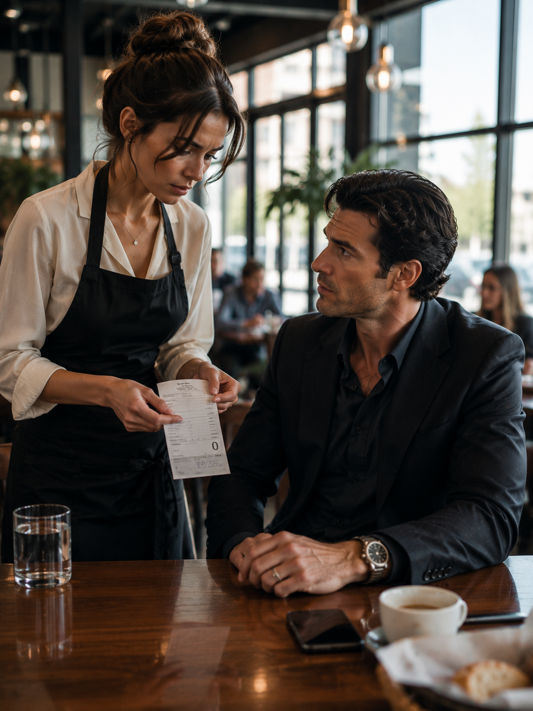 The Billionaire Left Me a Zero on the Tip Line—But the Hidden Number He Wrote in Pencil Changed Everything