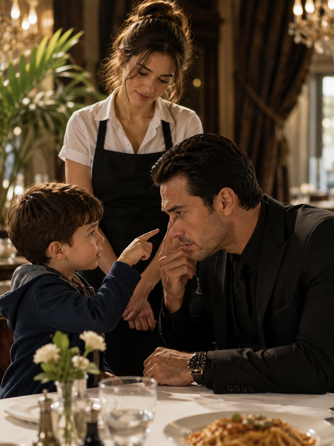 The Mafia Boss Thought He Could Never Have a Child — Until a Waitress’s Son Said, “You Have My Eyes”