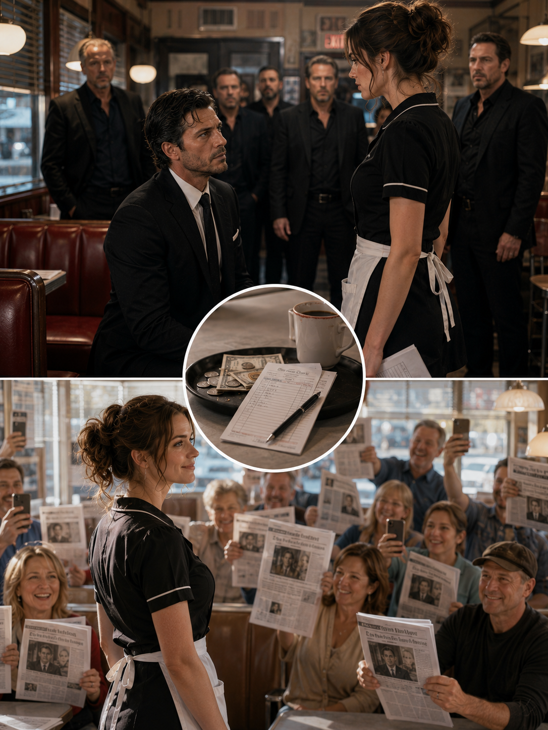 The Mafia Boss Apologized to a Waitress… And Nobody Could Believe What Happened Next