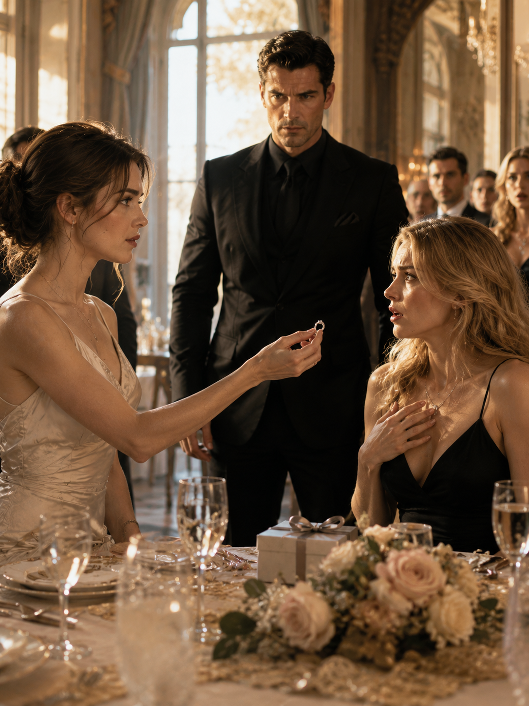 At My Birthday, My Billionaire Mafia Husband Walked In With His Mistress—So I Gave Her My Ring and Said, “He’s Yours”