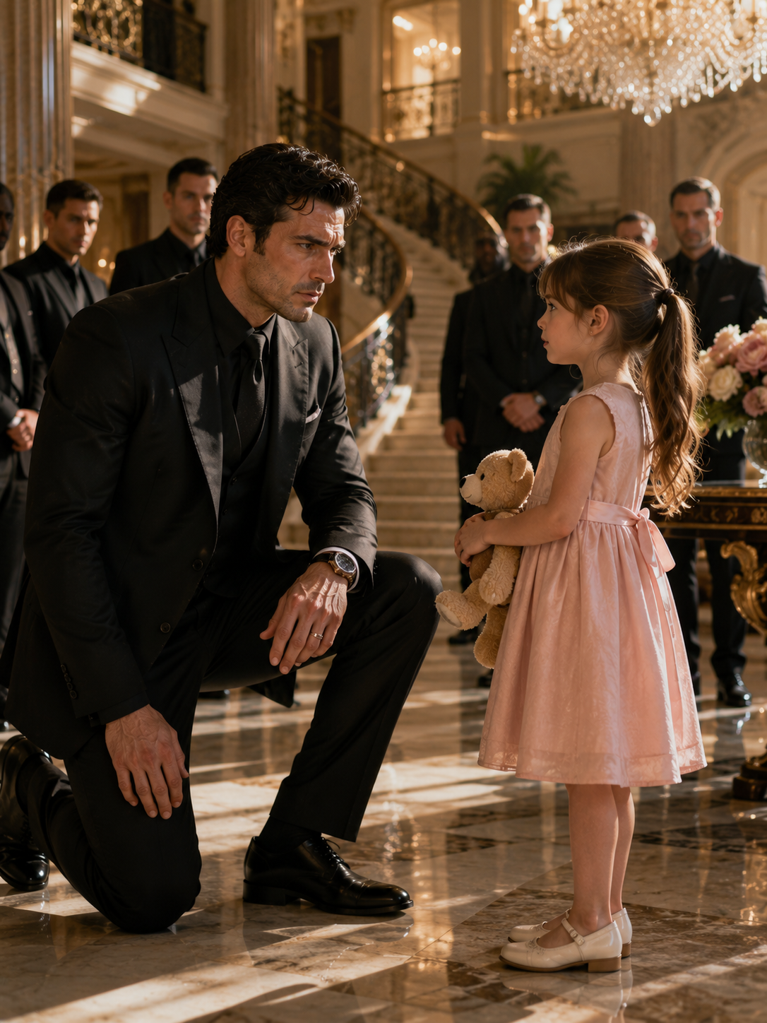 The Mafia Boss Froze When a Little Girl Walked Into His Mansion and Said, “My Mom Couldn’t Come Today…”
