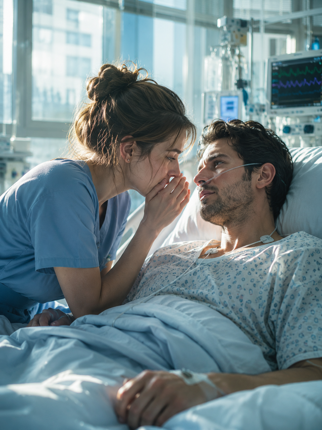 The ICU Nurse Whispered Her Loneliest Secrets to a Silent Mafia Boss—Then He Woke After 40 Days Remembering Every Word and Asking for Her