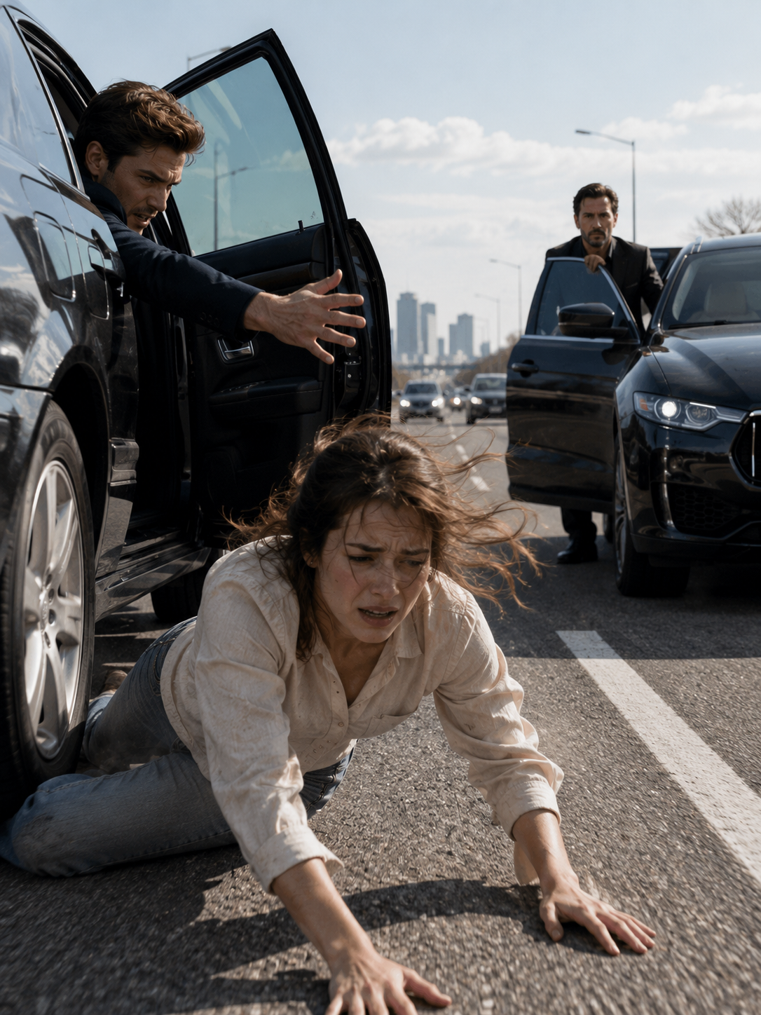 Her Ex Threw Her Out Of A Moving Car On The Highway — The Mafia Boss In The Next Lane Turned Around
