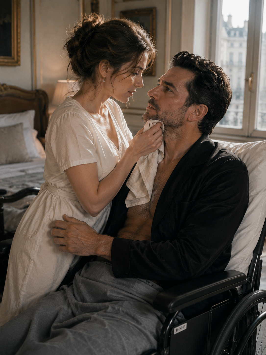She Took the Dangerous Job Bathing a Paralyzed Mafia Boss for Money—But Her Courage Became the One Thing He Couldn’t Control