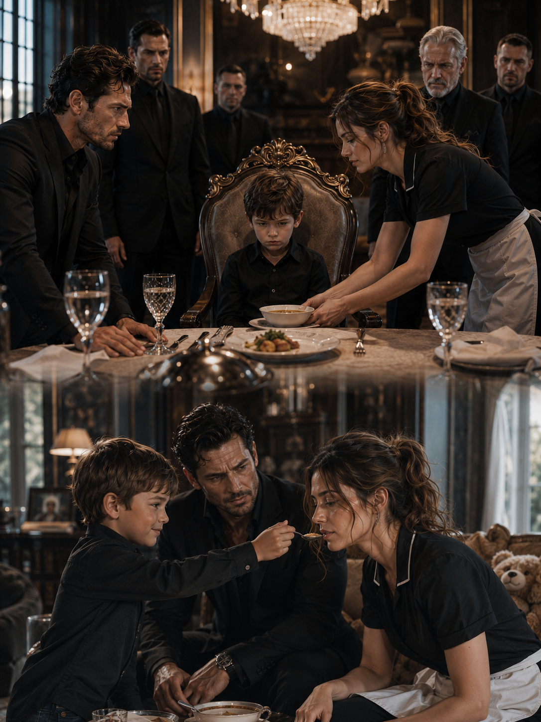 The Crime Boss’s Silent Son Wouldn’t Eat For Six Days — Then A Broke Waitress Broke Every Rule In The Room